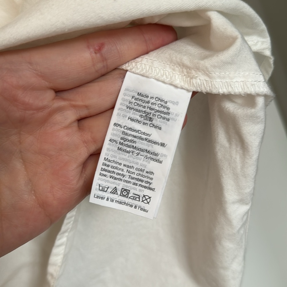 ✖️sold✖️🪻 Madewell Courier Button Back Shirt - Picture 7 of 9